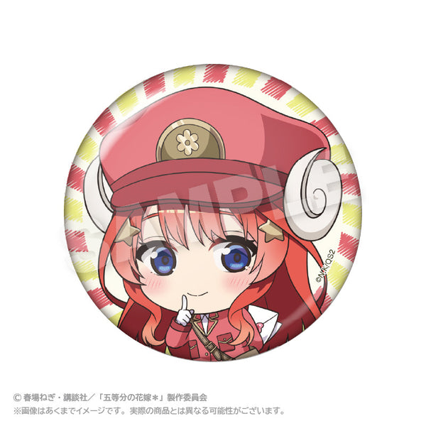 『五等分の花嫁*』おとどけメェる缶バッジ 中野五月
